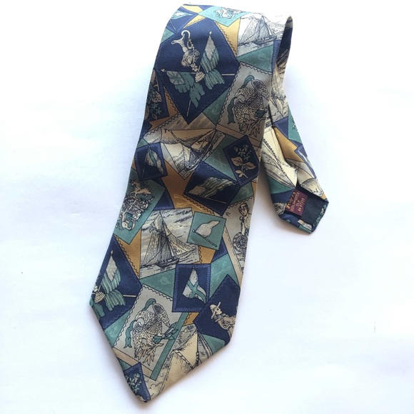 Rare The Metropolitan Museum of Art Silk Tie - Picture 2 of 7